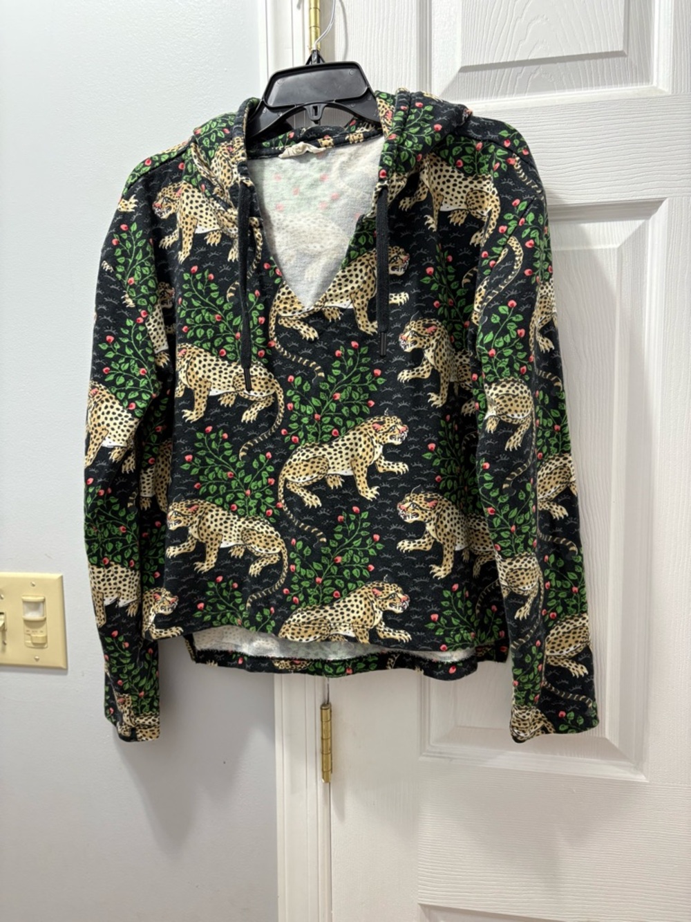 Printfresh Bagheera Print Hoodie Size Medium Pre-owned